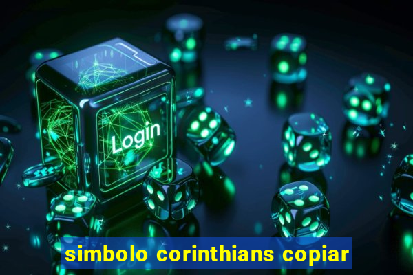 simbolo corinthians copiar